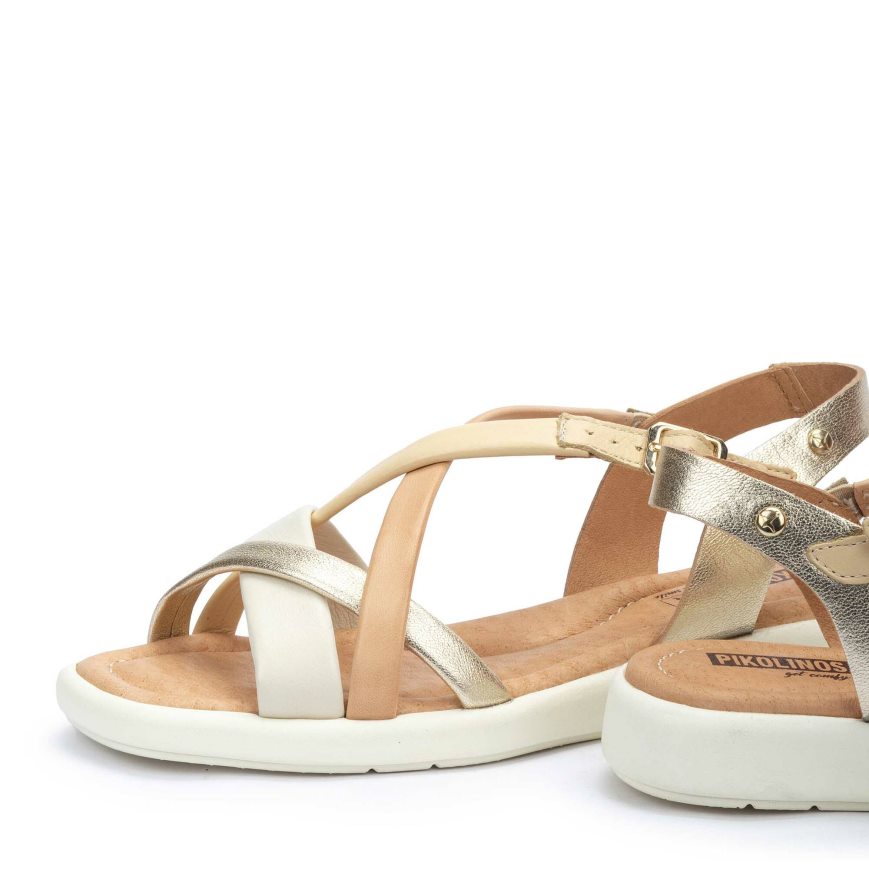 Women's Pikolinos CALELLA Flat Sandals Multicolor | NZ M9058AQ